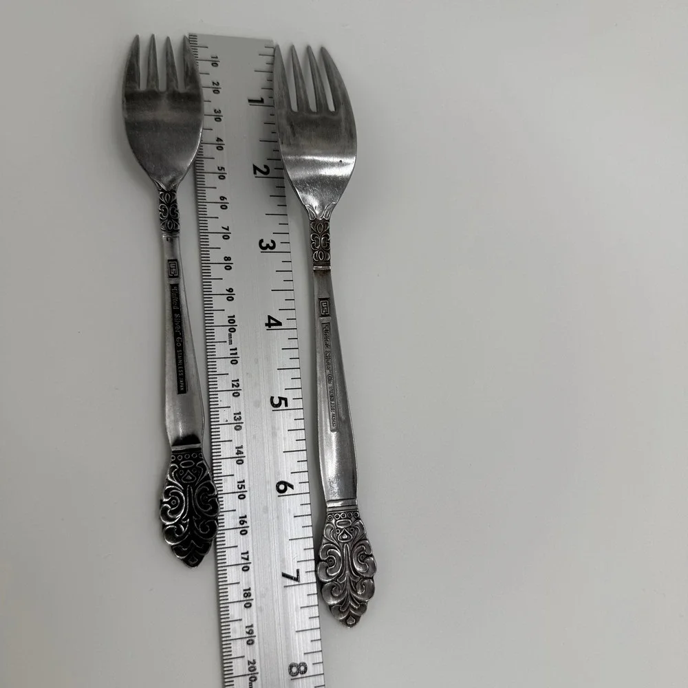 Lot of (22) Vintage United Silver Co. Stainless Japan Flatware Partial Set